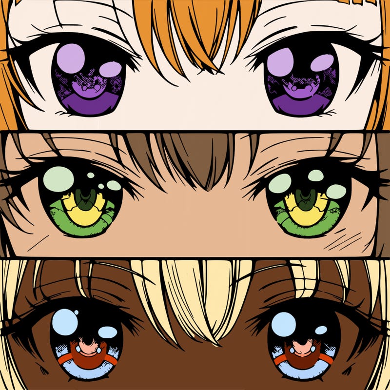 anime eyes