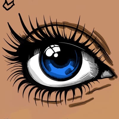 realistic eye