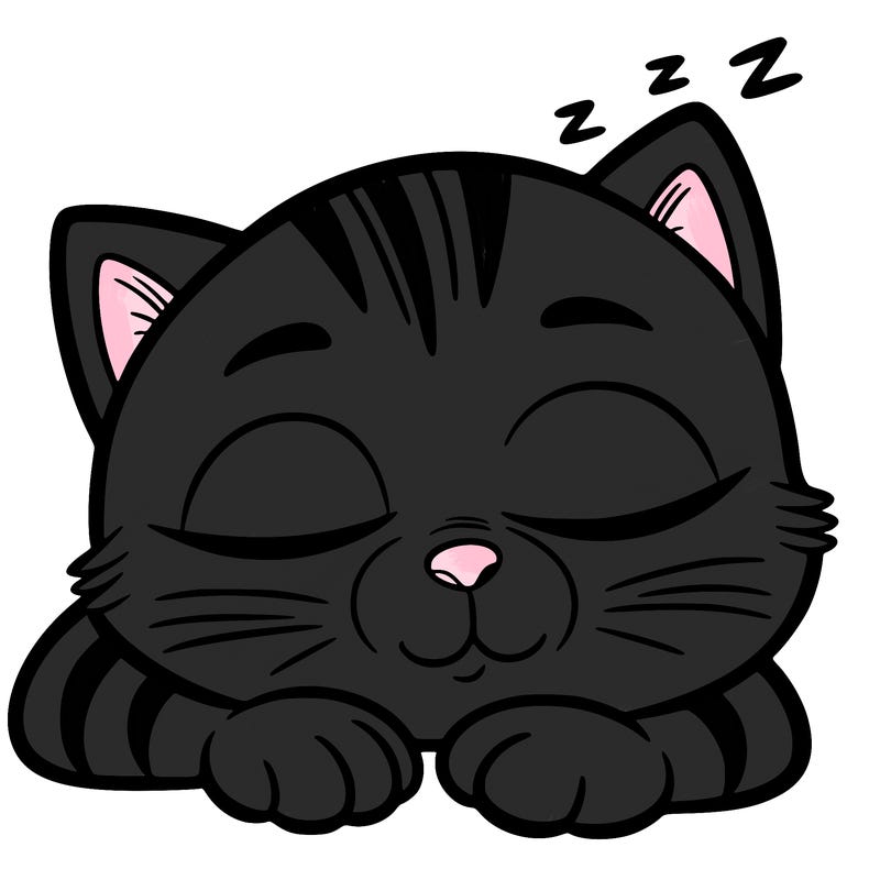 sleepy cat