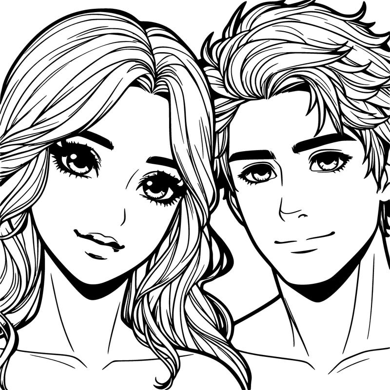 realistic couple