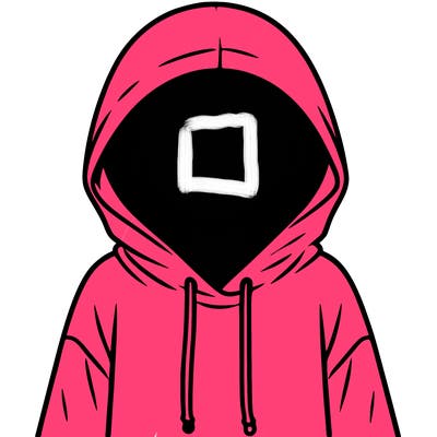 faceless girl in hoodie