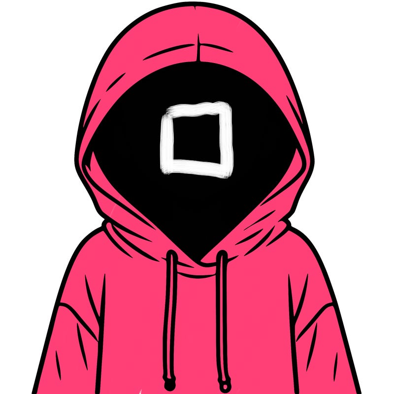 faceless girl in hoodie