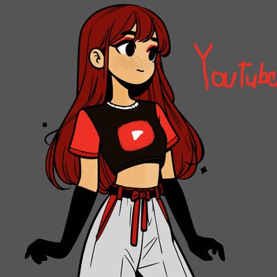 girl in a cute crop top