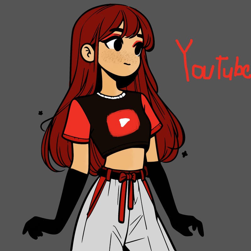girl in a cute crop top
