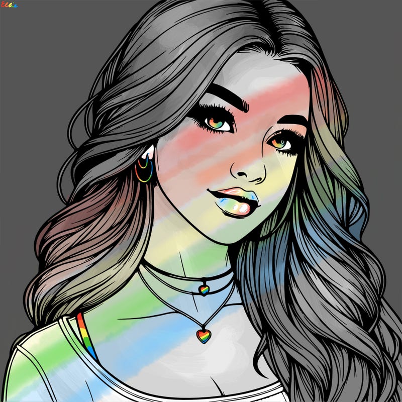 detailed realistic girl