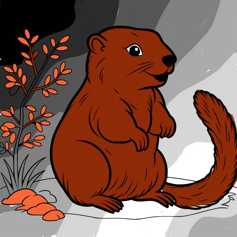 yellow bellied marmot