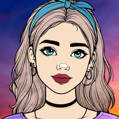 realistic teenage girl