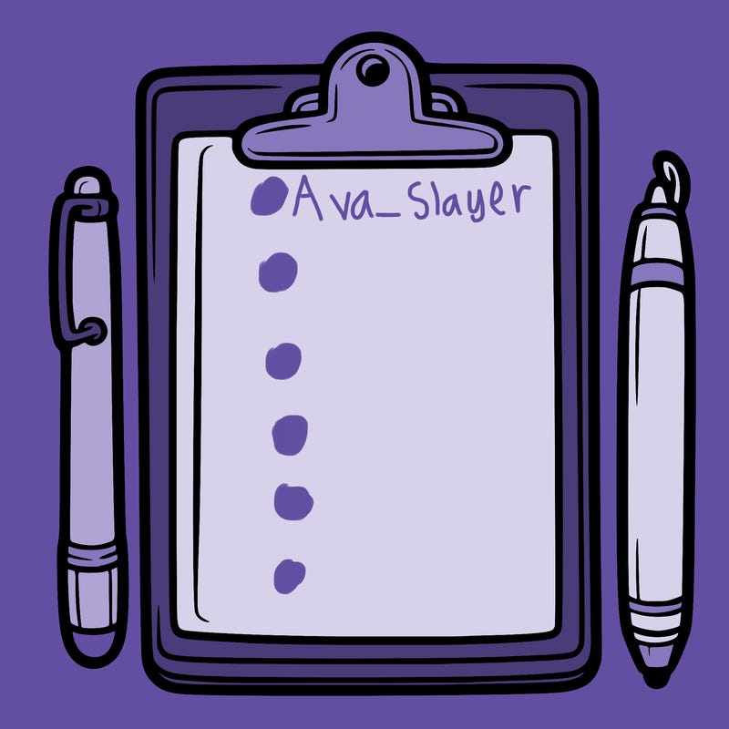 blank clip board with pen