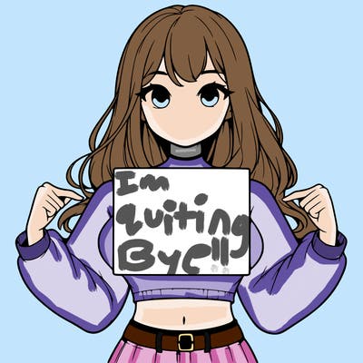 girl holding a blank sign in a long sleeve crop top