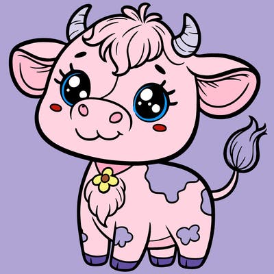 cute cow