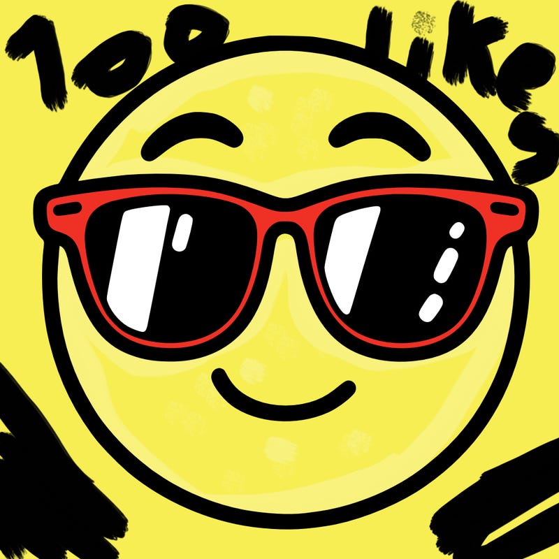 emoji with sunglasses