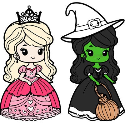 princess as a witch