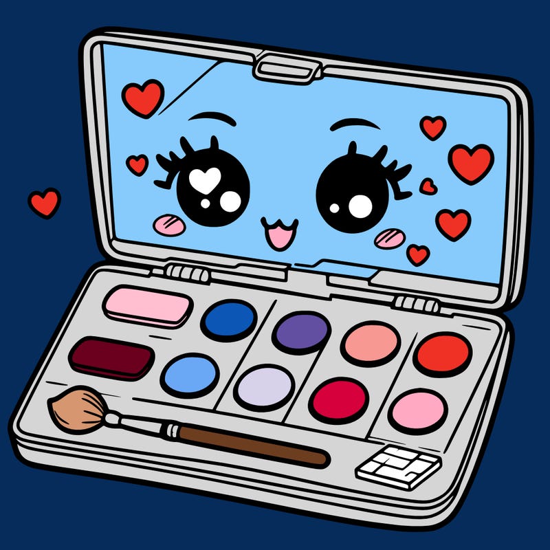 makeup pallet