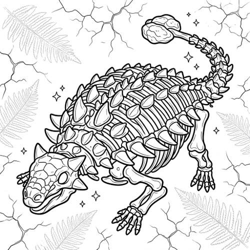 Ankylosaurus Skeletons