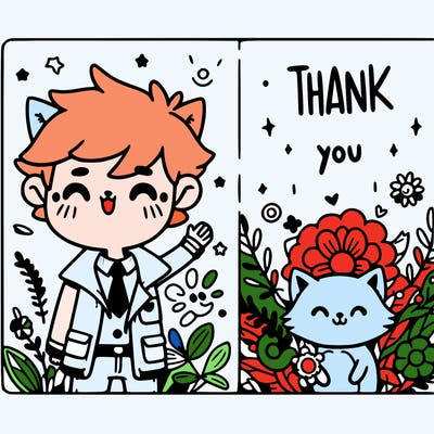 thank you card