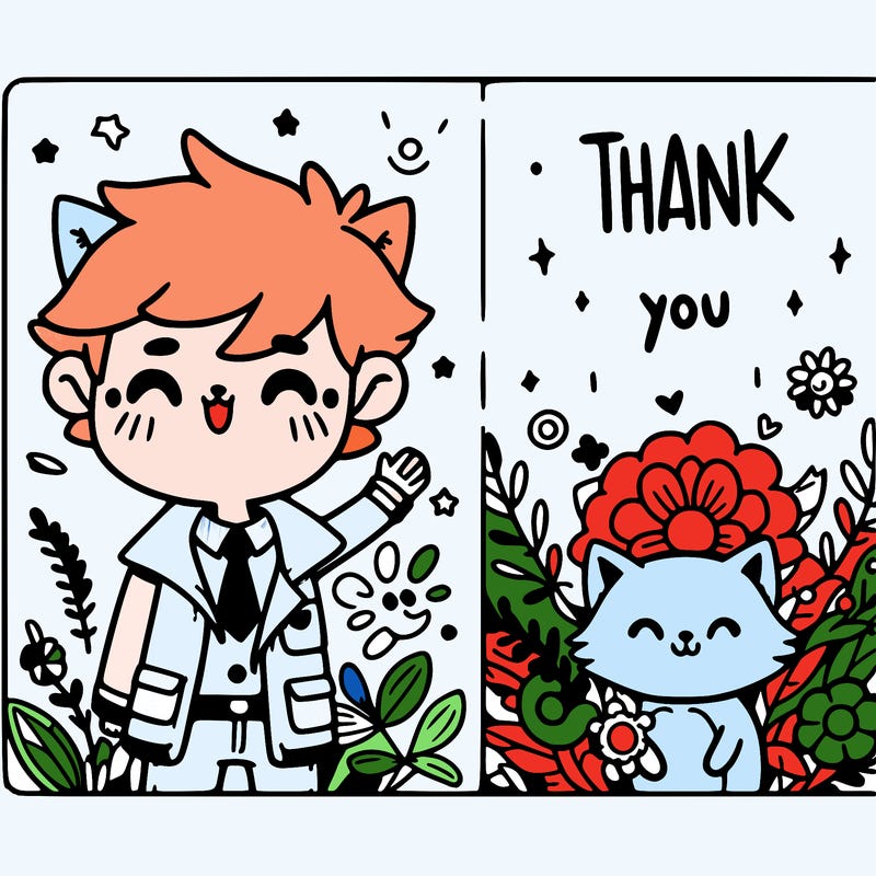 thank you card