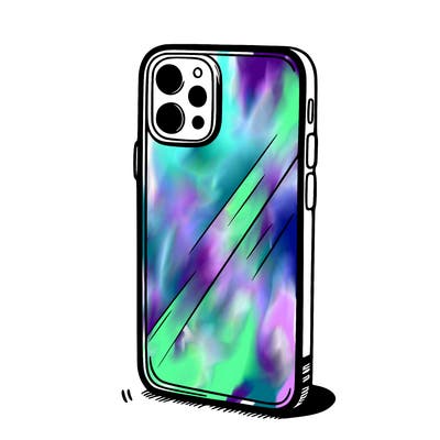 a plain phone case