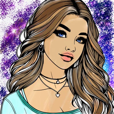 detailed realistic girl