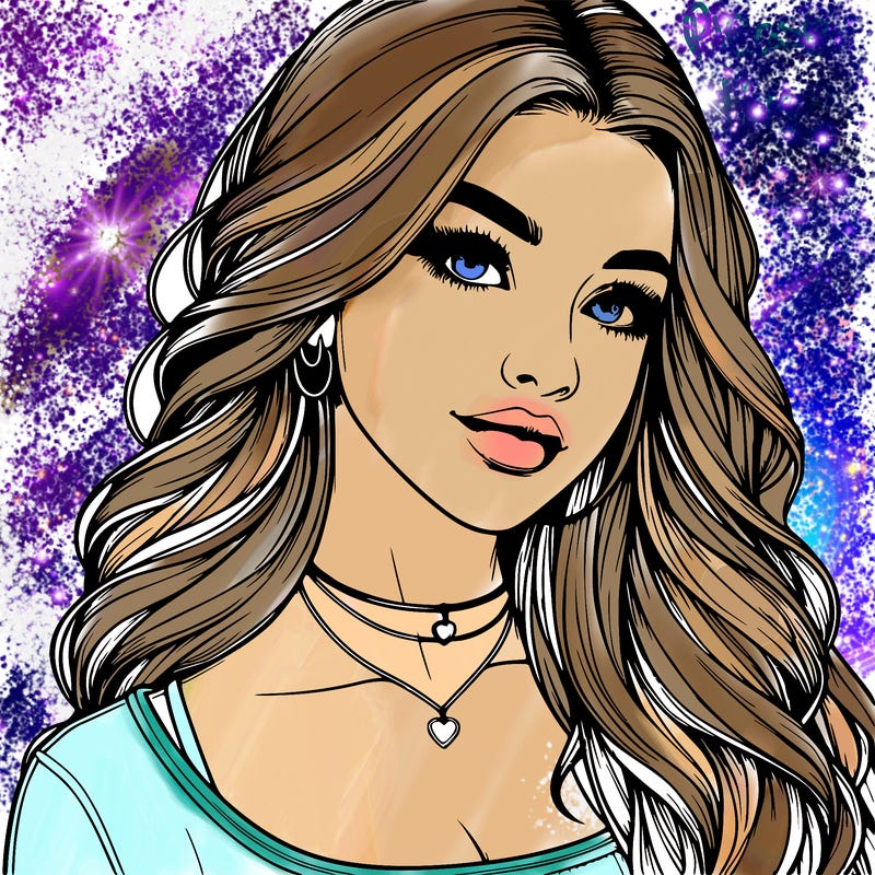 detailed realistic girl