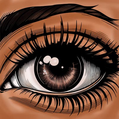 realistic eye