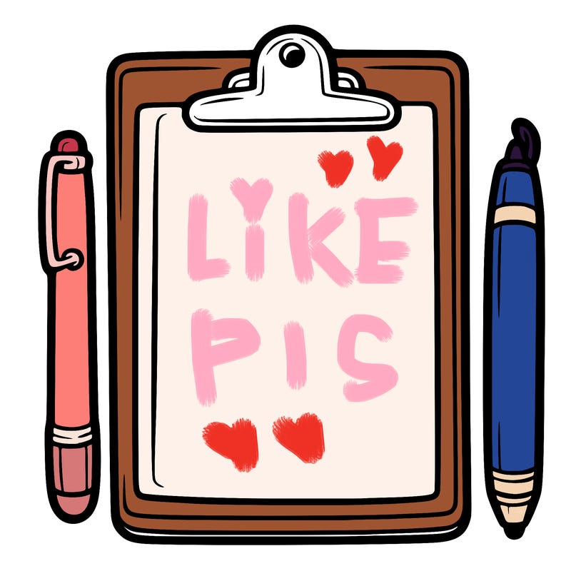 blank clip board with pen