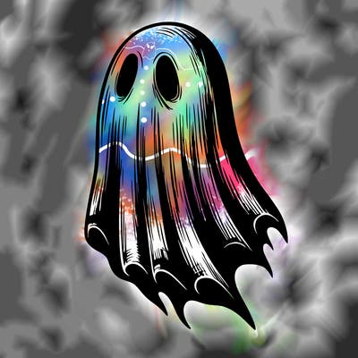 realistic creepy ghost