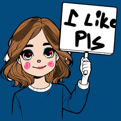 realistic girl holding up a sign