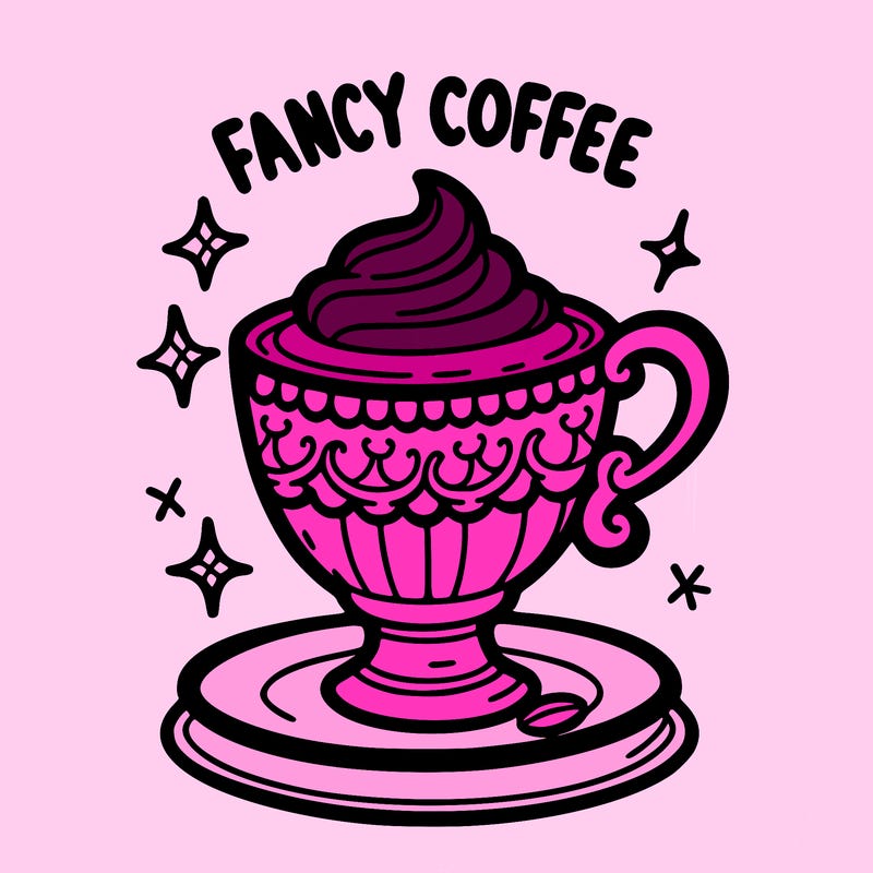 fancy coffee