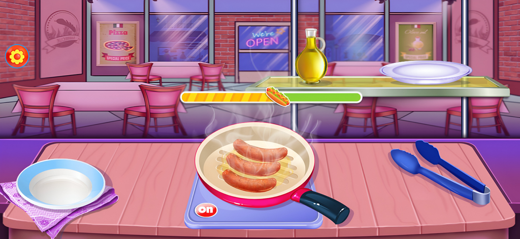 Fast Food Stand - Fried Food - Games App | MWM