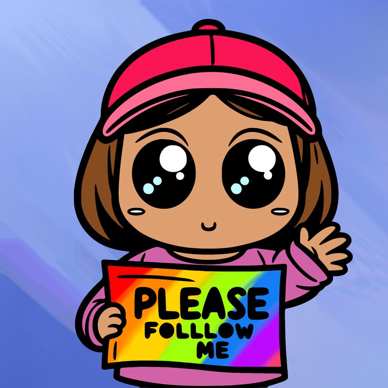 please follow me