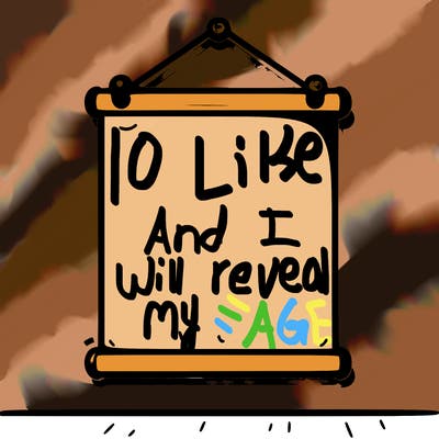 blank poster on a wall