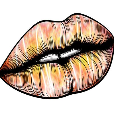 realistic lips
