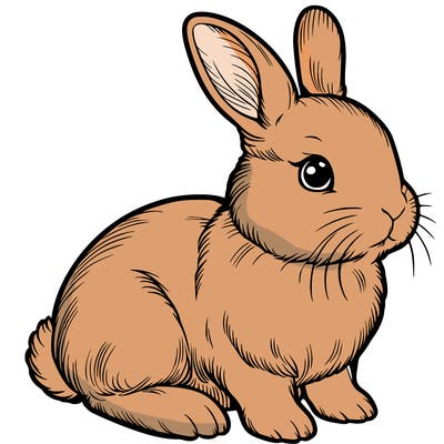 realistic bunny