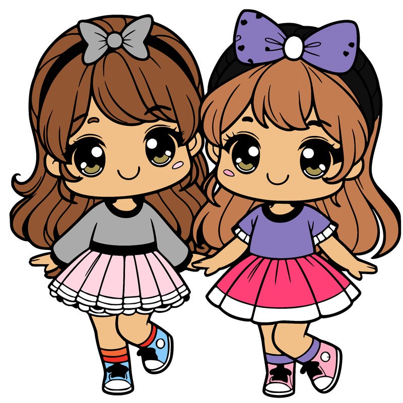 cute sisters