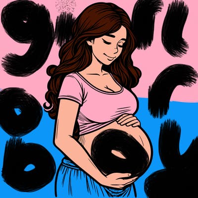 woman heavily pregnant realistic