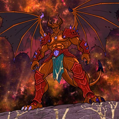 devil wears loincloth armour