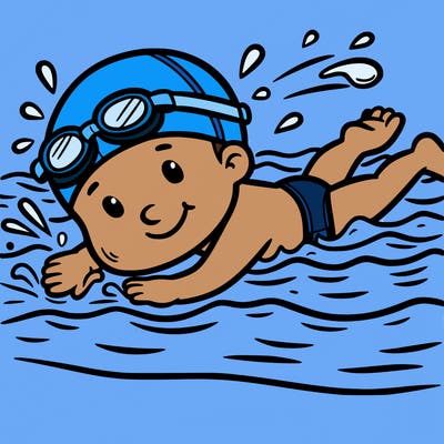 swimming