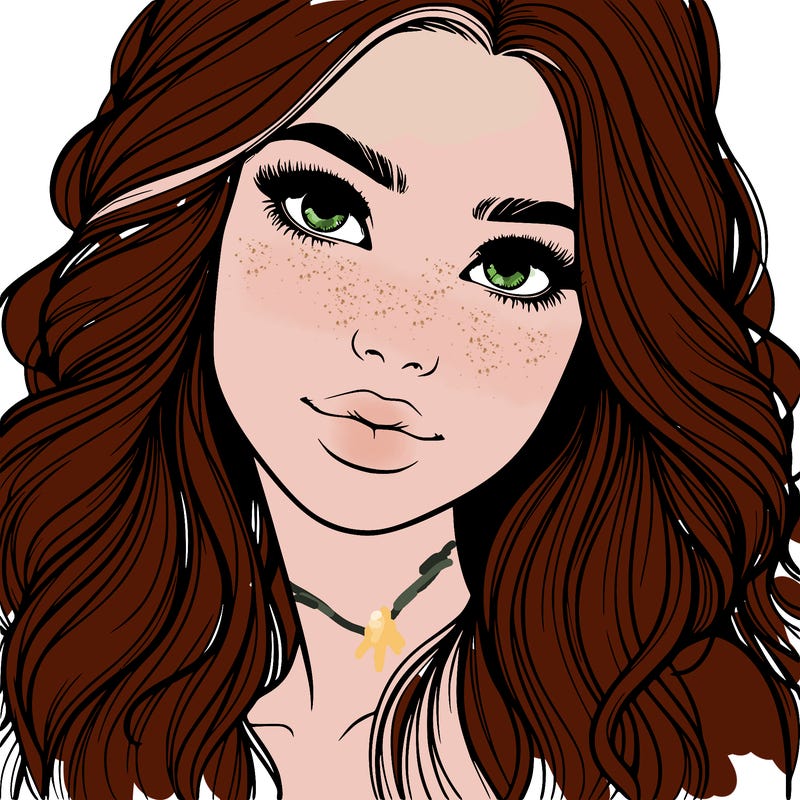 beautiful realistic girl