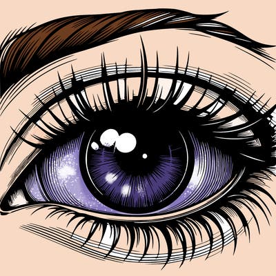realistic eye