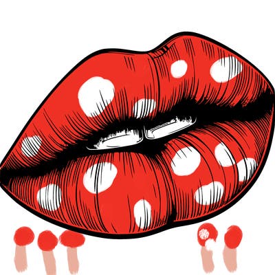 realistic lips