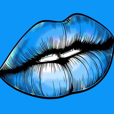 realistic lips