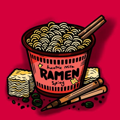 ramen noodles