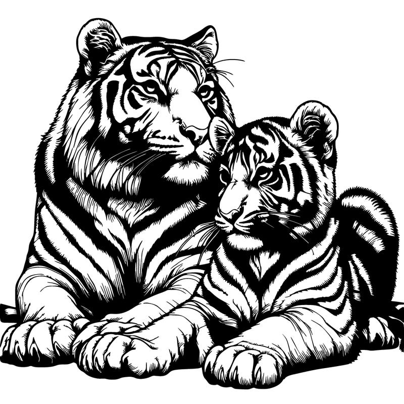 realistic tigers