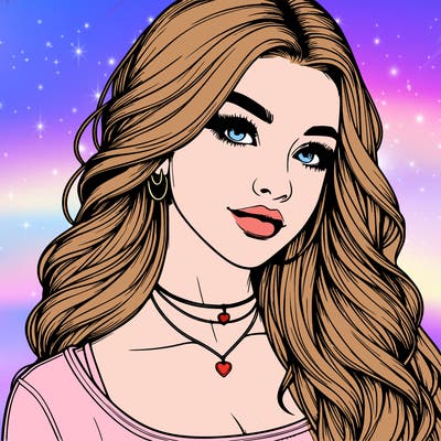 detailed realistic girl