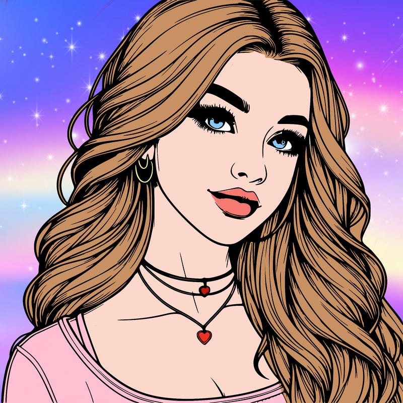 detailed realistic girl