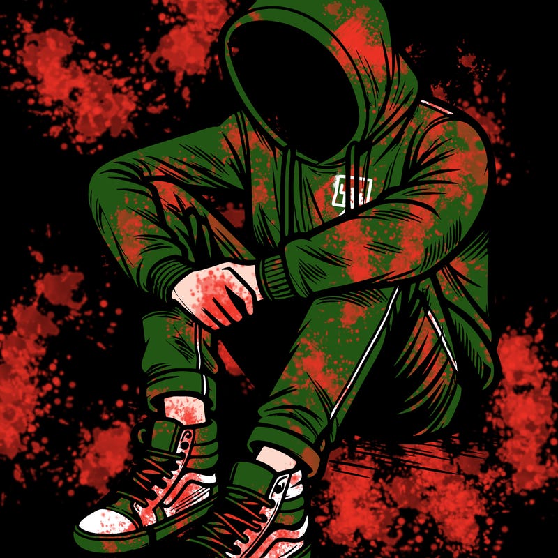 man with hoodie and shoes