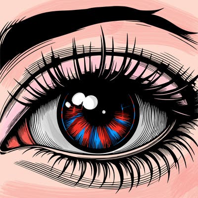 realistic eye