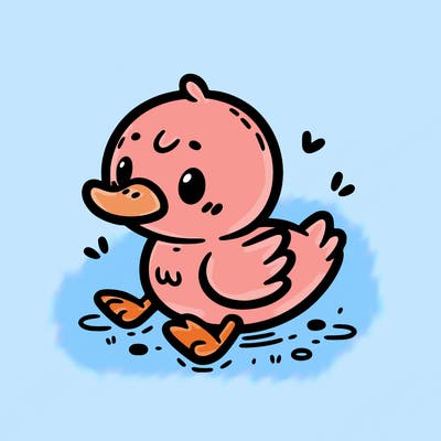 cute duck