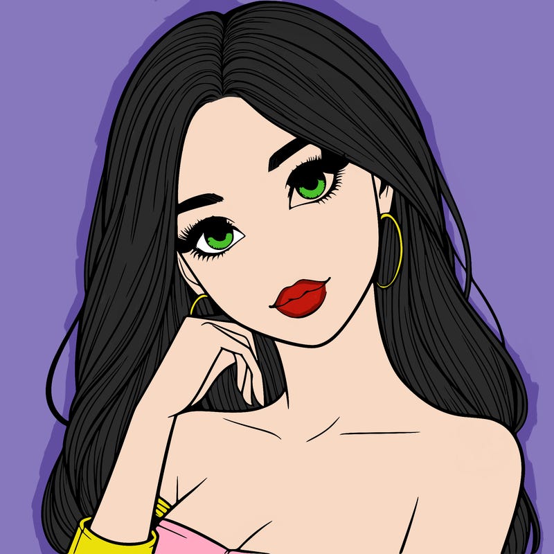 beautiful realistic girl