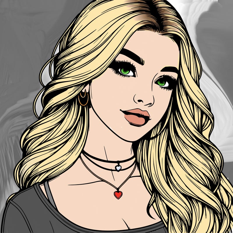 detailed realistic girl